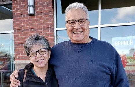 Steve and Cindy Vega smiling for a photo